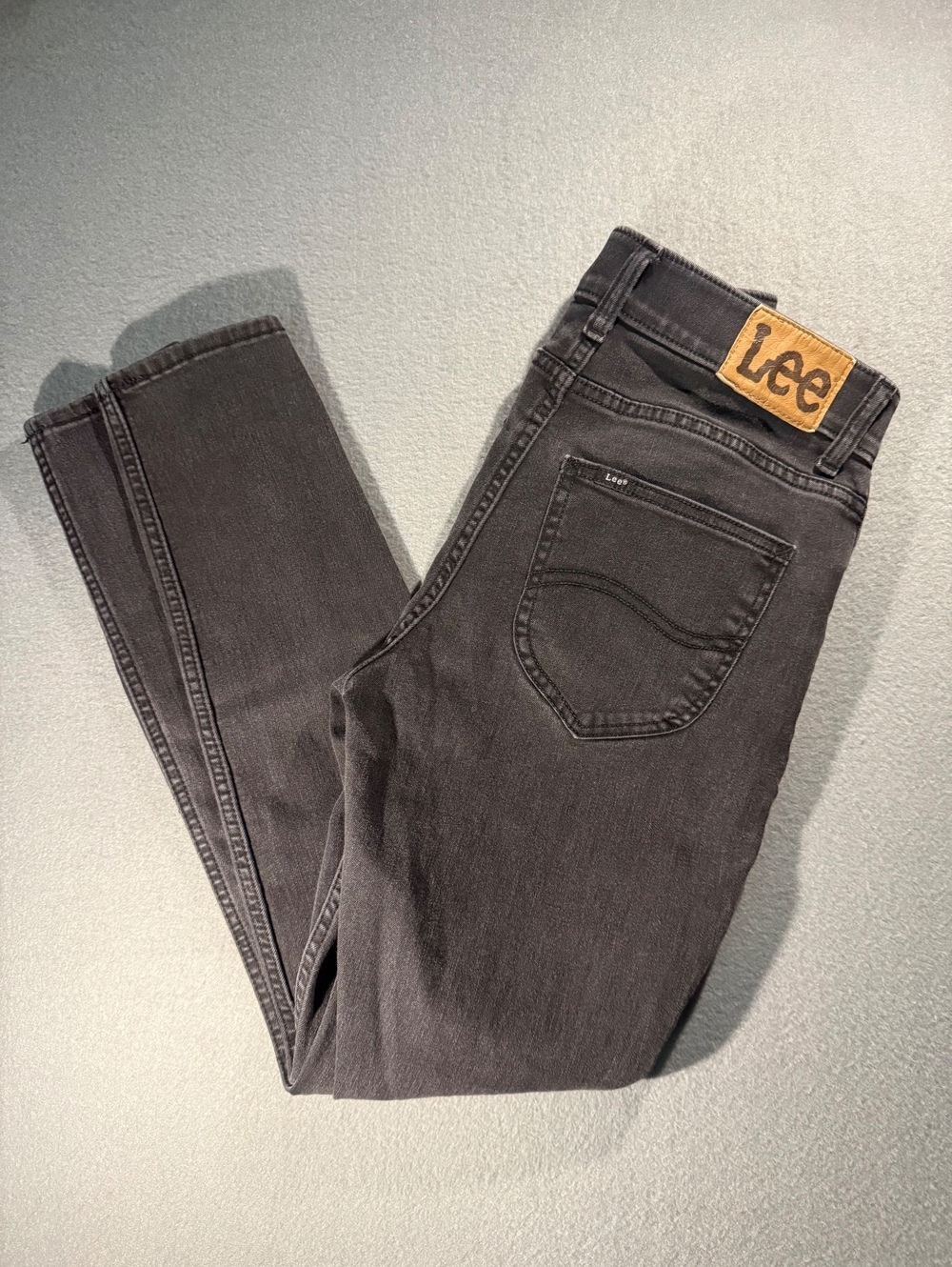 Lee Medium Black Skinny Jeans